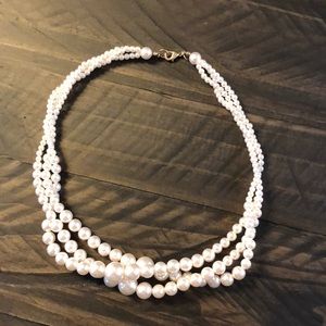 RMN faux pearl necklace